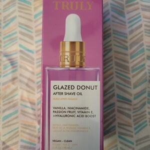 TRULY Glazed Donut After Shave Oil! BN Unopened Factory Sealed 3.1FL  90ML